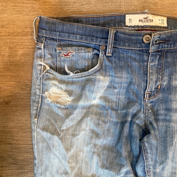 Hollister Laguna Skinny Low Rise Jeans 9 LONG - Picture 4 of 6